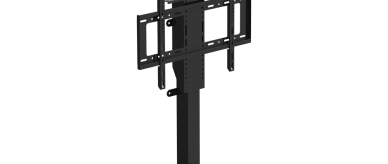 Ukryty stojak telewizyjny z pojedynczym silnikiem — czysty projekt łączy się z inteligentną funkcjonalnością